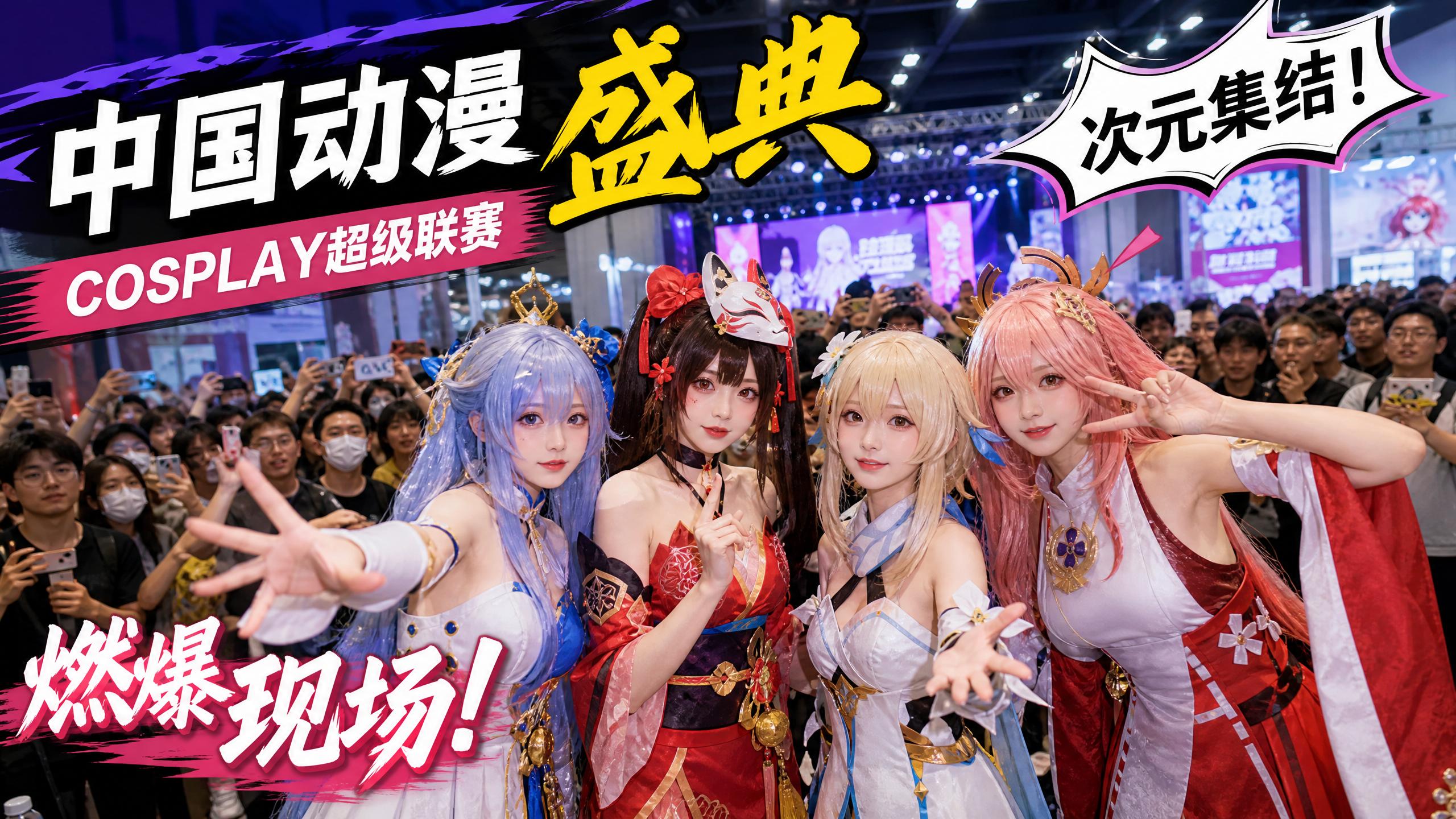 黑丝动漫cosplay视频-二次元盛典现场